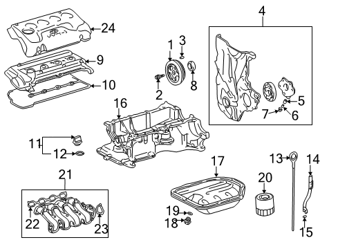 2004 Scion xA Intake Manifold Diagram