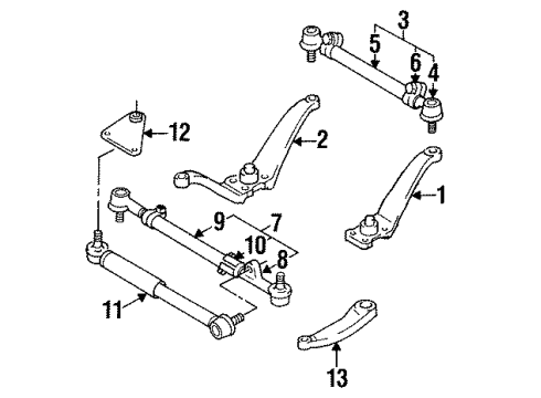 1994 Toyota Land Cruiser Steering Linkage Diagram