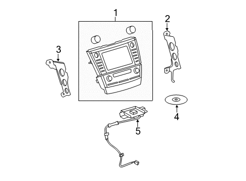 2008 Toyota Camry Navigation System Diagram 2 - Thumbnail