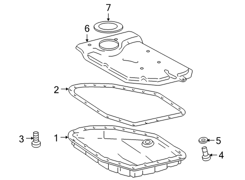 2008 Toyota RAV4 Automatic Transmission Diagram
