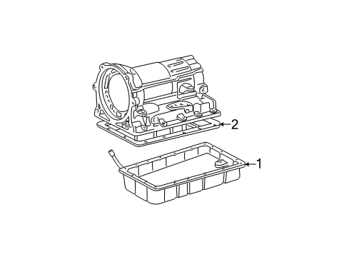 2002 Toyota Tacoma Transaxle Parts Diagram