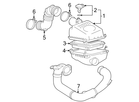 2008 Toyota Matrix Filters Diagram