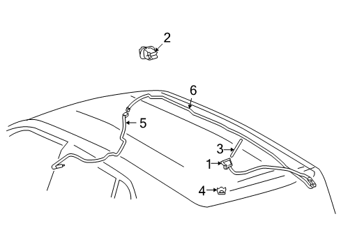 2013 Scion xD Antenna & Radio Diagram