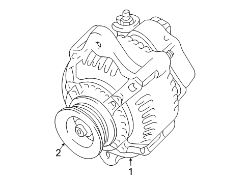 2024 Toyota 4Runner Alternator Diagram 2 - Thumbnail