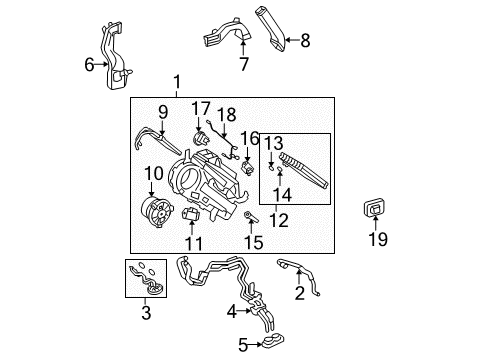 2012 Toyota Highlander Automatic Temperature Controls Diagram