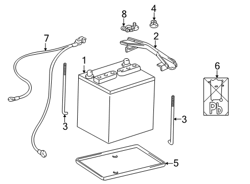 2001 Toyota Echo Battery Diagram