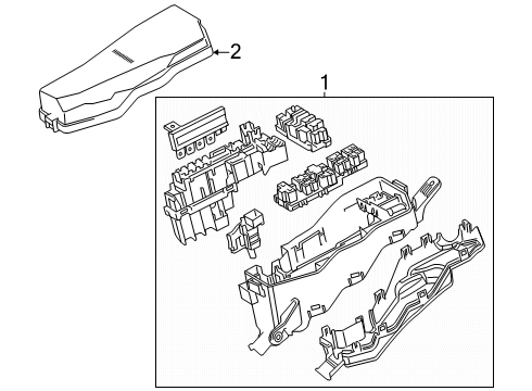 2025 Toyota Camry Fuse & Relay Diagram