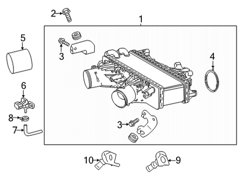 2025 Toyota Tundra Intercooler Diagram