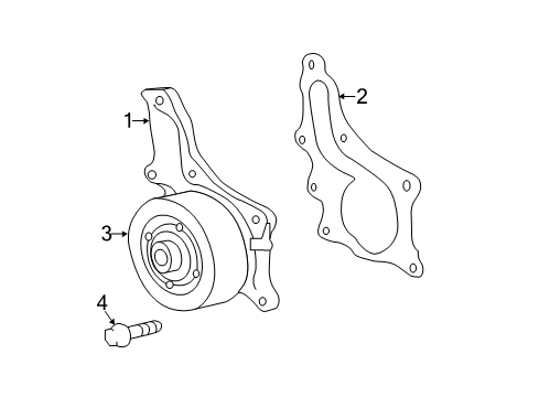 2011 Toyota Sienna Water Pump Diagram