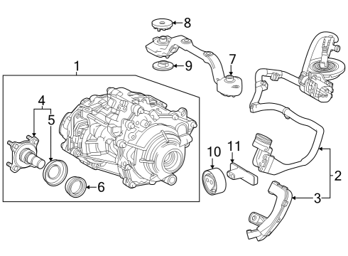 2024 Toyota Corolla Cross Electrical Components Diagram 5 - Thumbnail