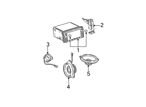2004 Toyota Camry Sound System Diagram