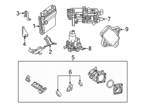 2025 Toyota Mirai Ignition System Diagram