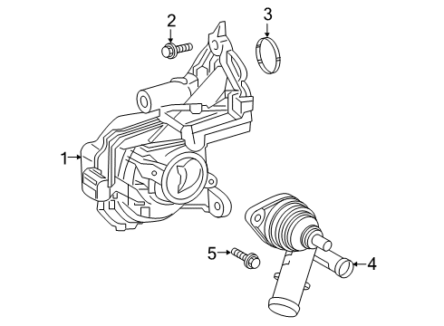 2025 Toyota Corolla Water Pump Diagram 2 - Thumbnail