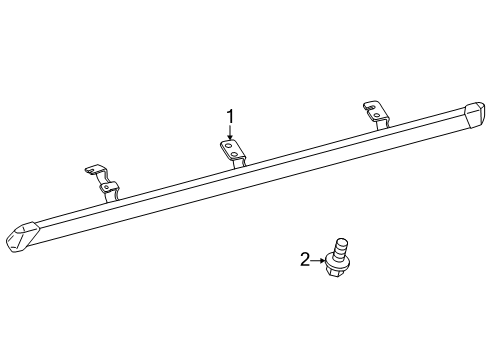 2024 Toyota Tacoma Running Board Diagram 8 - Thumbnail
