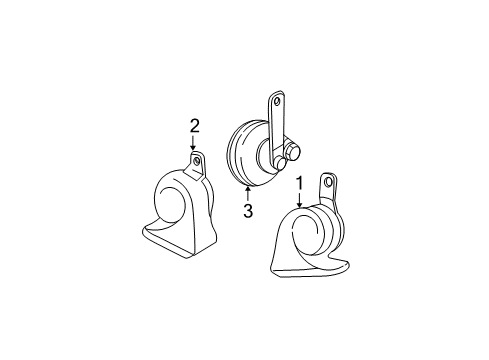 2005 Toyota Solara Anti-Theft Components Diagram