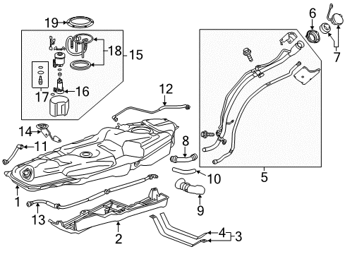 2015 Toyota RAV4 Fuel Injection Diagram