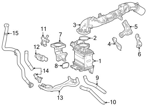 2024 Toyota Crown Intercooler Diagram