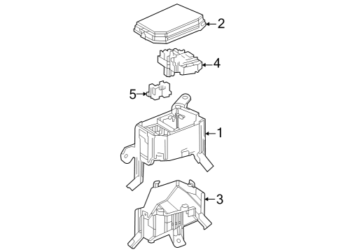 2025 Toyota Grand Highlander Fuse & Relay Diagram 2 - Thumbnail