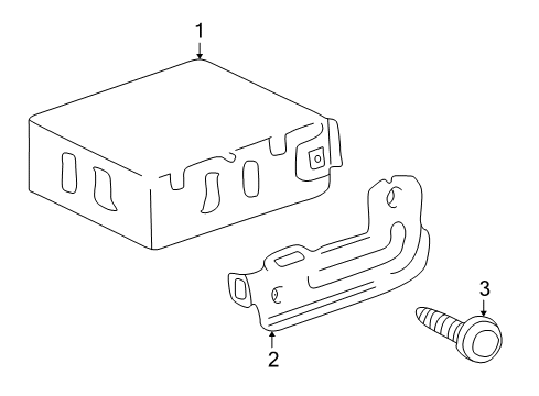 2004 Toyota Tundra Daytime Running Lamp Components Diagram