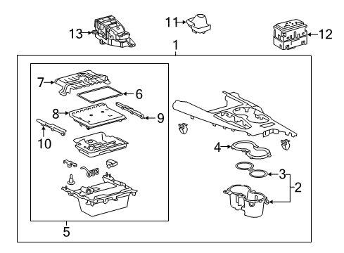 2023 Toyota Camry Switches - Electrical Diagram 2 - Thumbnail