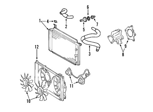 2009 Toyota Prius Cooling System Diagram