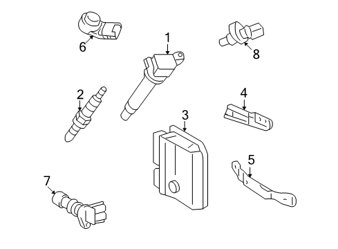 2013 Toyota Venza Powertrain Control Diagram