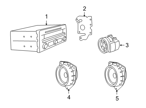 2013 Scion xB Sound System Diagram