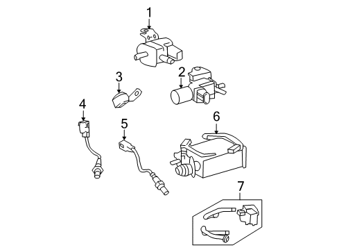2010 Toyota Tundra Vapor Canister Diagram 2 - Thumbnail
