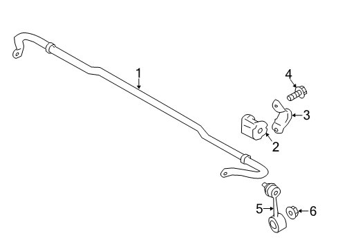 2017 Toyota 86 Stabilizer Bar & Components Diagram 4 - Thumbnail