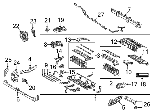 2023 Toyota Camry Plug Diagram for G3830-47120