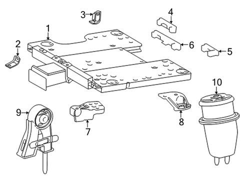 2024 Toyota Mirai Electrical Components Diagram 3 - Thumbnail
