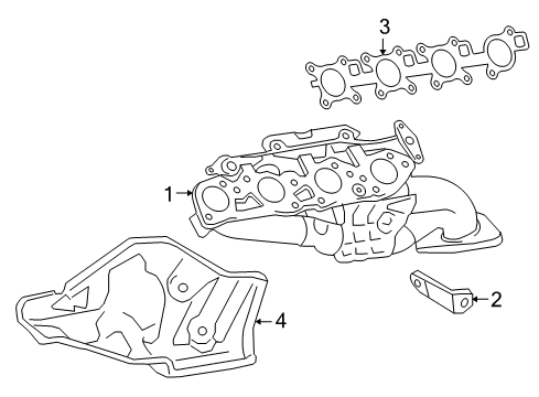 2011 Toyota Land Cruiser Exhaust Manifold Diagram