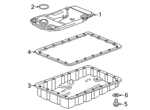 2025 Toyota GR86 Automatic Transmission Diagram
