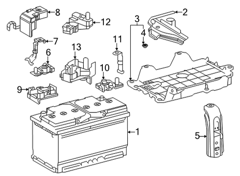 2025 Toyota Highlander Battery Diagram 2 - Thumbnail