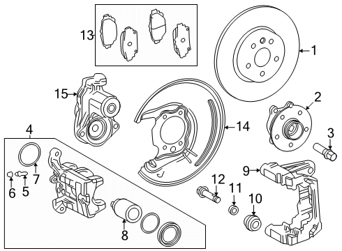 2025 Toyota Crown Signia Parking Brake Diagram