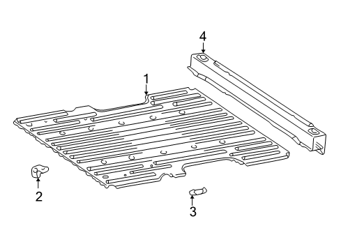 2004 Toyota Tundra Floor Diagram 6 - Thumbnail