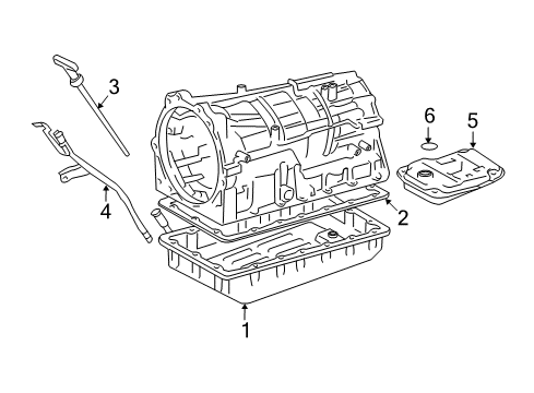 2003 Toyota 4Runner Automatic Transmission Diagram