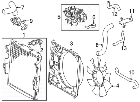 2025 Toyota Tundra Cooling System Diagram 5 - Thumbnail