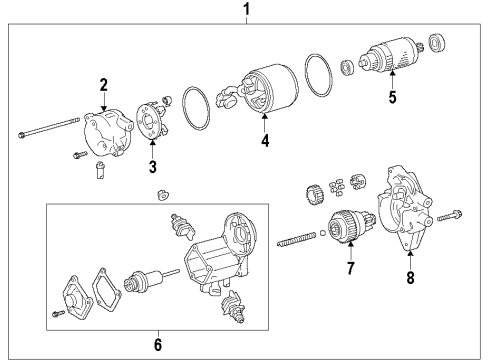 2024 Toyota 4Runner Starter Diagram 2 - Thumbnail