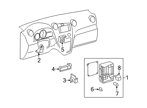 2010 Toyota Matrix Flashers Diagram