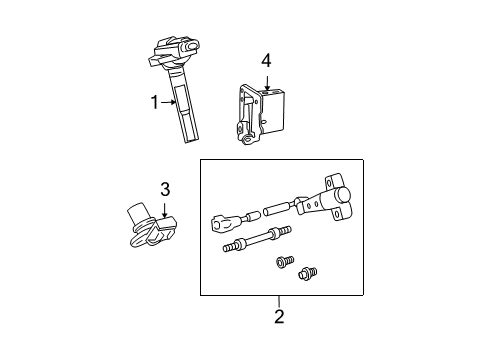 2008 Toyota Tundra ECM Diagram for 89661-0CB51