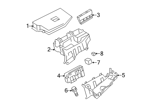 2015 Scion tC Electrical Components Diagram