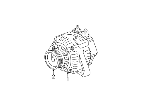 2011 Toyota Avalon Alternator Diagram 2 - Thumbnail