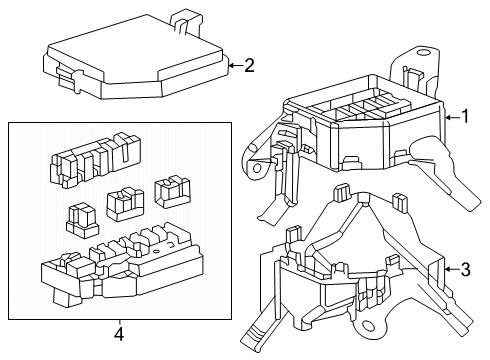 2025 Toyota Crown Signia Fuse & Relay Diagram 2 - Thumbnail