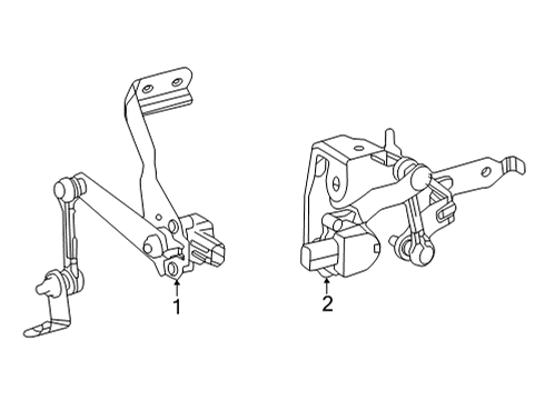 2024 Toyota Corolla Cross Electrical Components Diagram 2 - Thumbnail