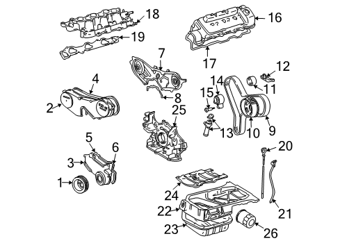 2006 Toyota Solara Filters Diagram 4 - Thumbnail