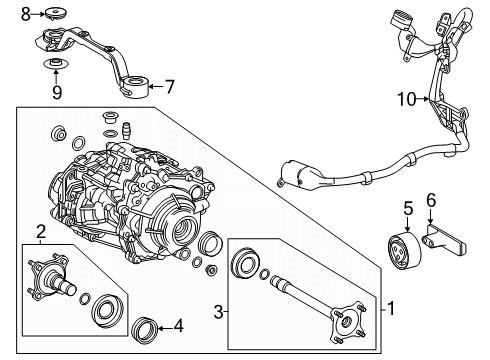 2025 Toyota Camry Electrical Components Diagram 2 - Thumbnail