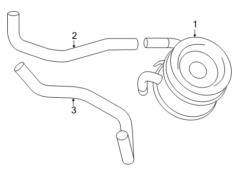 2012 Toyota Tacoma Oil Cooler Diagram