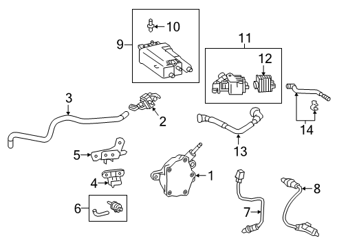 2022 Toyota Corolla Hydraulic System - Brakes Diagram 4 - Thumbnail