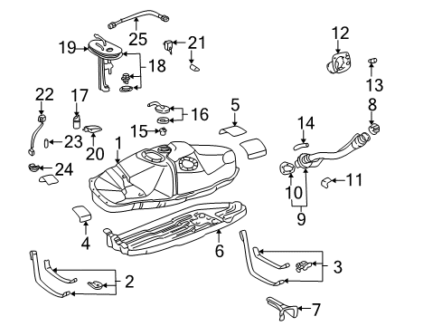 1995 Toyota Tacoma Senders Diagram 2 - Thumbnail